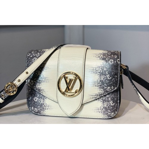 Louis Vuitton N98098 PONT 9 in Emeraude White Louis Vuitton N98098 PONT 9 in Emeraude White