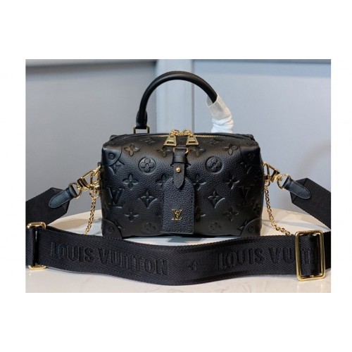 Louis Vuitton M56319 HandBag in Black Monogram Empreinte Leather