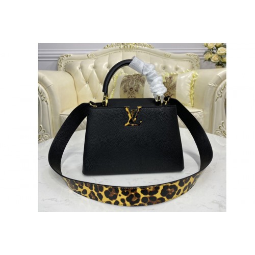 Louis Vuitton M57215 Capucines BB handbag in Black Taurillon leather Louis Vuitton M57215 Capucines BB handbag in Black Taurillon leather