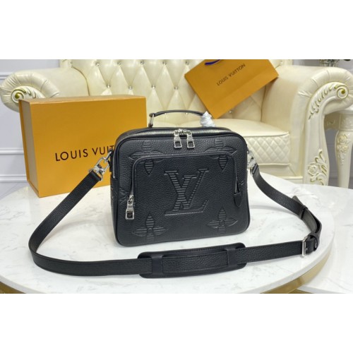 Louis Vuitton M57287 Flight Case in Taurillon Shadow leather