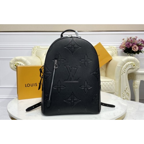 Louis Vuitton M57288 Armand Backpack In Taurillon Shadow leather