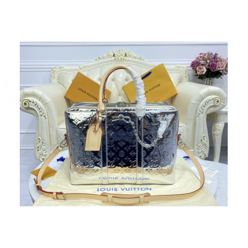 Louis Vuitton M58755 Neo Porte Documents Voyage Bag in Monogram Mirror coated canvas