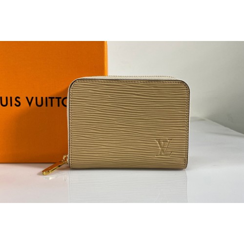 Louis Vuitton M60152 Zippy coin purse in Beige Epi Leather Louis Vuitton M60152 Zippy coin purse in Beige Epi Leather