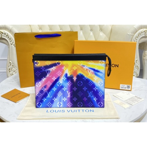 Louis Vuitton M61692 Pochette Voyage MM Bag in Monogram Sunset canvas Louis Vuitton M61692 Pochette Voyage MM Bag in Monogram Sunset canvas