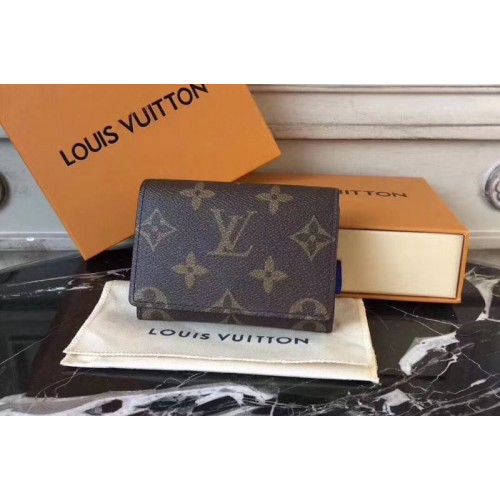 Louis Vuitton M63801 Enveloppe Carte de Visite Wallet in Monogram Canvas Louis Vuitton M63801 Enveloppe Carte de Visite Wallet in Monogram Canvas