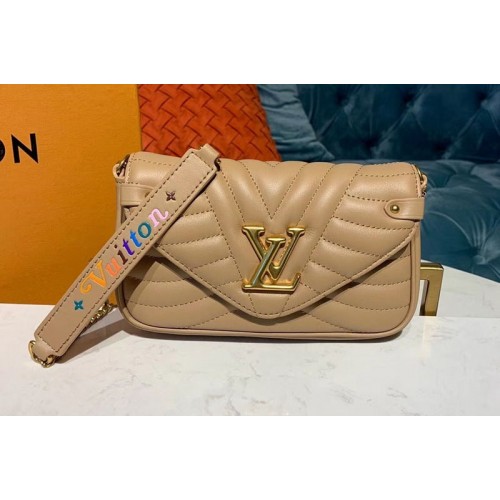 Louis Vuitton M68479 New Wave chain pochette Bags Brown Calf leather Louis Vuitton M68479 New Wave chain pochette Bags Brown Calf leather