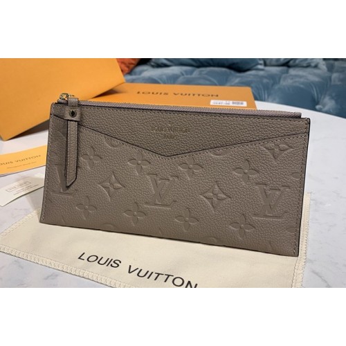 Louis Vuitton M68714 Pochette Melanie BB Bag in Beige Monogram Empreinte leather Louis Vuitton M68714 Pochette Melanie BB Bag in Beige Monogram Empreinte leather
