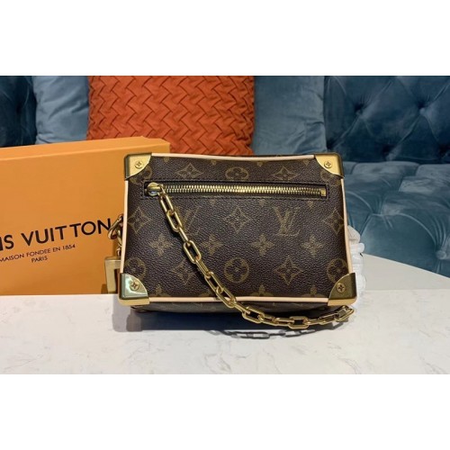Louis Vuitton M68906 Mini Soft Trunk bags Monogram canvas with smooth leather Louis Vuitton M68906 Mini Soft Trunk bags Monogram canvas with smooth leather