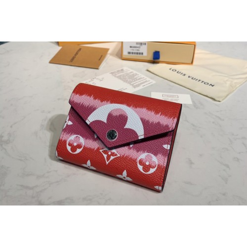 Louis Vuitton M68842 Escale Victorine wallet in Red Monogram Canvas