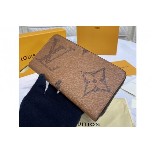 Louis Vuitton M69353 Zippy Wallet in Giant Monogram Reverse canvas Louis Vuitton M69353 Zippy Wallet in Giant Monogram Reverse canvas