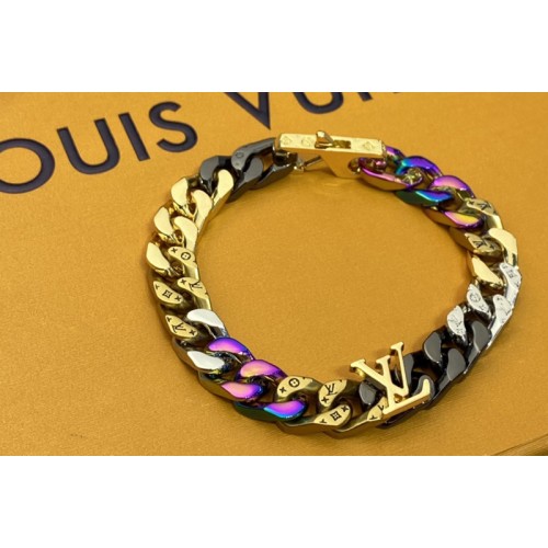 Louis Vuitton M69464 Chain Links Patches bracelet in Multicolor