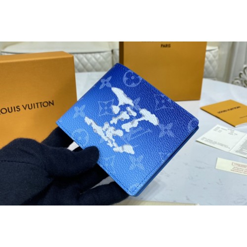 Louis Vuitton M69742 Slender wallet in Monogram Clouds coated canvas Louis Vuitton M69742 Slender wallet in Monogram Clouds coated canvas