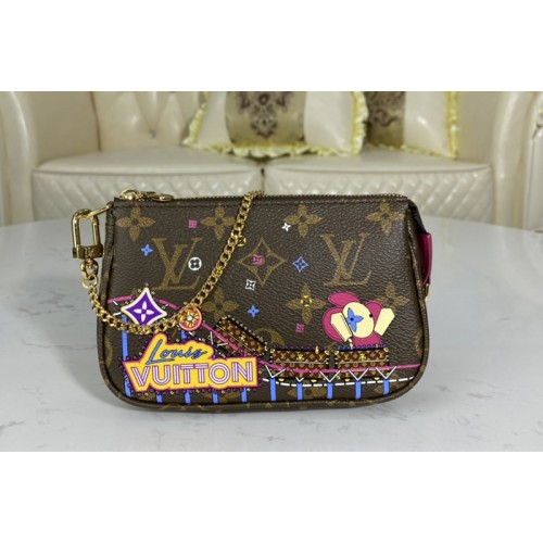 Louis Vuitton M69752 Mini Pochette Accessoires in Monogram canvas Louis Vuitton M69752 Mini Pochette Accessoires in Monogram canvas