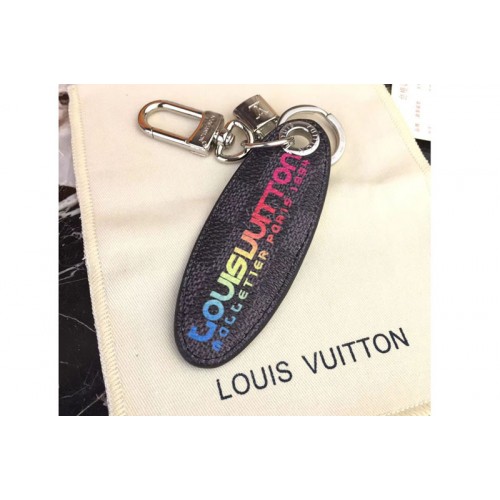 Louis Vuitton M70754 Jungle Bag Charm and key-holder in Damier Cobalt canvas Louis Vuitton M70754 Jungle Bag Charm and key-holder in Damier Cobalt canvas