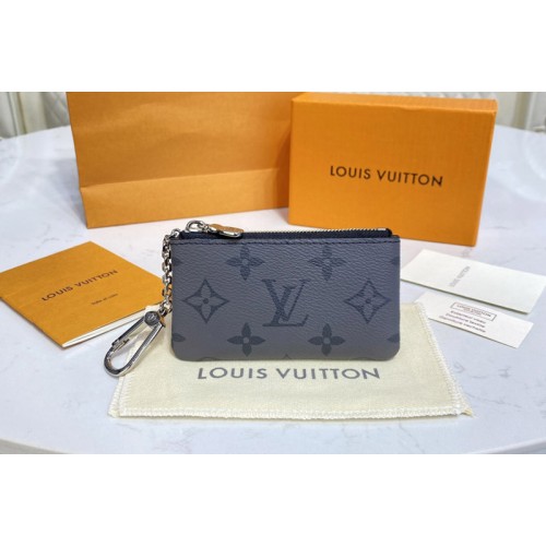 Louis Vuitton M80905 Key Pouch in Monogram Eclipse canvas Louis Vuitton M80905 Key Pouch in Monogram Eclipse canvas