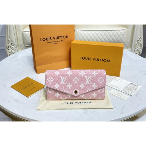 Louis Vuitton M81183 Micro Pochette Accessoires in Pink Monogram jacquard denim Louis Vuitton M81183 Micro Pochette Accessoires in Pink Monogram jacquard denim