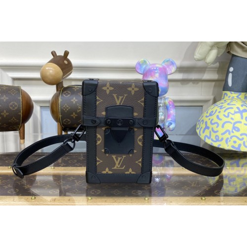 Louis Vuitton M82077 Vertical Trunk Wearable Wallet in Monogram Canvas