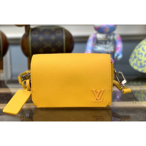 Louis Vuitton M82085 Fastline Wearable Wallet in Yellow Cowhide leather Louis Vuitton M82085 Fastline Wearable Wallet in Yellow Cowhide leather