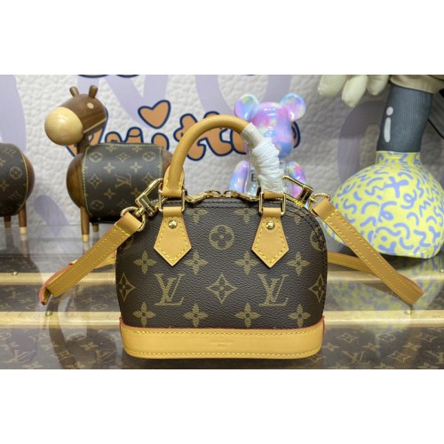 Louis Vuitton M82717 Nano Alma Bag in Monogram coated canvas Louis Vuitton M82717 Nano Alma Bag in Monogram coated canvas