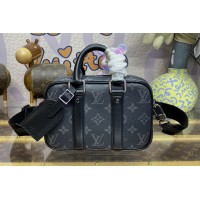 Louis Vuitton M82770 Nano Porte Documents Voyage bag in Monogram Eclipse coated canvas Louis Vuitton M82770 Nano Porte Documents Voyage bag in Monogram Eclipse coated canvas