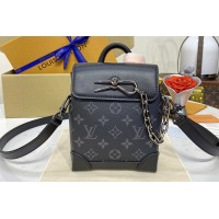 Louis Vuitton M82774 Nano Steamer Bag in Monogram Eclipse canvas Louis Vuitton M82774 Nano Steamer Bag in Monogram Eclipse canvas