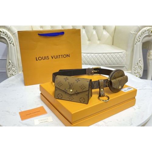 Louis Vuitton M0236U Daily Multi Pocket 30mm belt in Monogram canvas