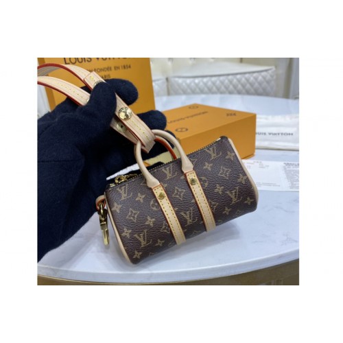 Louis Vuitton MP2712 Mini Keepall bag charm and key holder in Monogram Canvas Louis Vuitton MP2712 Mini Keepall bag charm and key holder in Monogram Canvas