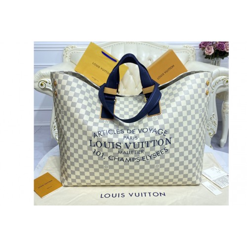 Louis Vuitton N41180 Cabas GM Tote Bag in Damier Azur canvas Louis Vuitton N41180 Cabas GM Tote Bag in Damier Azur canvas