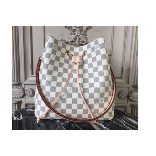 Louis Vuitton N42222 Noe Bags in Damier Azur Canvas Louis Vuitton N42222 Noe Bags in Damier Azur Canvas