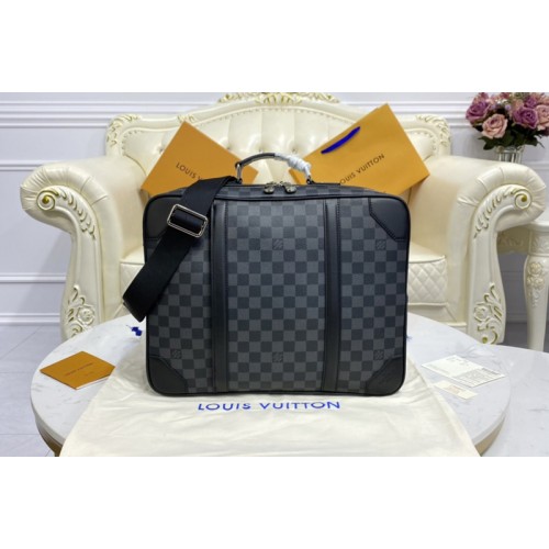 Louis Vuitton N50051 Briefcase Backpack in Damier Graphite coated canvas Louis Vuitton N50051 Briefcase Backpack in Damier Graphite coated canvas