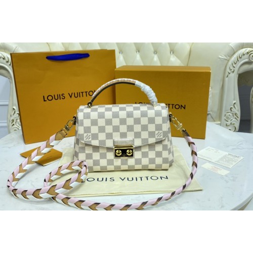 Louis Vuitton N50053 Croisette handbag in Damier Azur coated canvas Louis Vuitton N50053 Croisette handbag in Damier Azur coated canvas