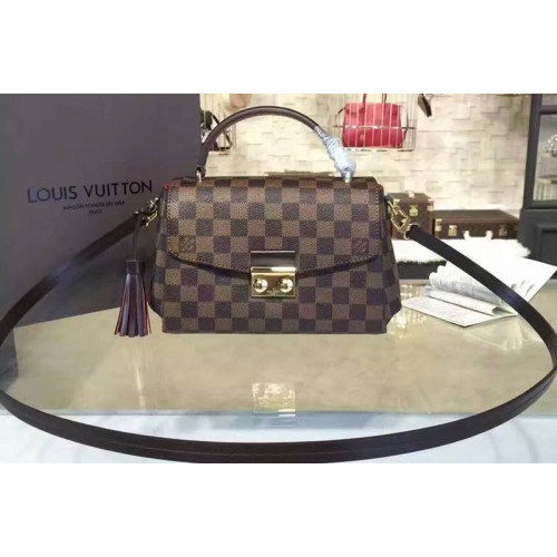 Louis Vuitton N53000 Croisette Bag in Damier Ebene Canvas Louis Vuitton N53000 Croisette Bag in Damier Ebene Canvas