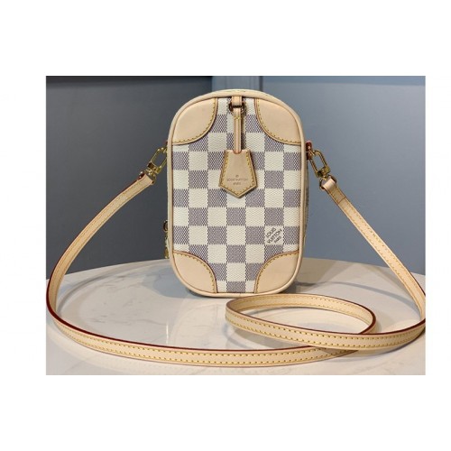 Louis Vuitton N60360 Neokapi vertical pouch in Damier Azur Canvas Louis Vuitton N60360 Neokapi vertical pouch in Damier Azur Canvas