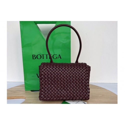Bottega Veneta Patti Top Handle Bag in Fondant Padded intreccio vinyl