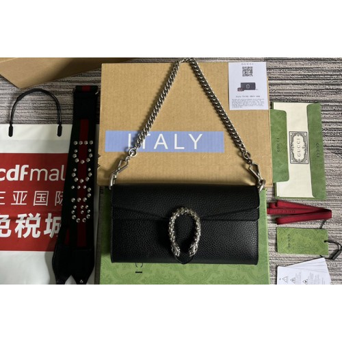 Gucci ‎ Dionysus small shoulder bag in Black leather