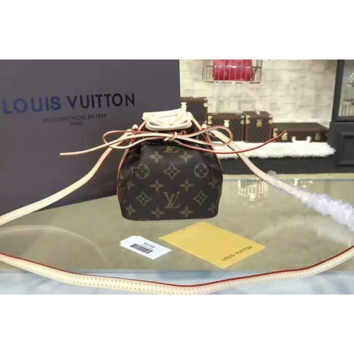 Louis Vuitton M41346 Nano-Noe shoulder bags in Monogram Canvas Louis Vuitton M41346 Nano-Noe shoulder bags in Monogram Canvas