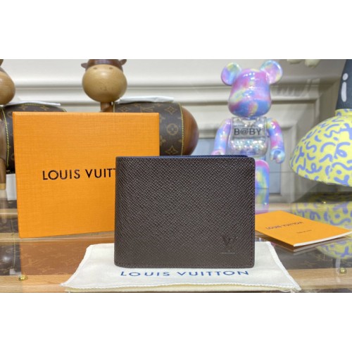 Louis Vuitton M81628 Slender Wallet in Brown Taiga leather Louis Vuitton M81628 Slender Wallet in Brown Taiga leather