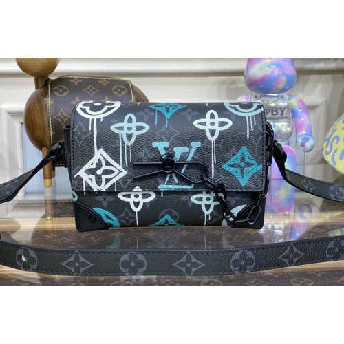 Louis Vuitton M81852 Steamer Wearable Wallet in Monogram Eclipse coated canvas Louis Vuitton M81852 Steamer Wearable Wallet in Monogram Eclipse coated canvas