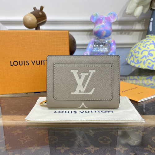 Louis Vuitton M82370 Clea wallet in Cream Monogram Empreinte leather Louis Vuitton M82370 Clea wallet in Cream Monogram Empreinte leather