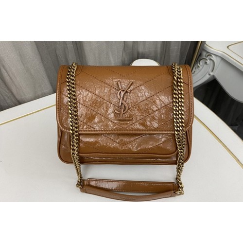 YSL NIKI Baby bag IN Tan VINTAGE LEATHER